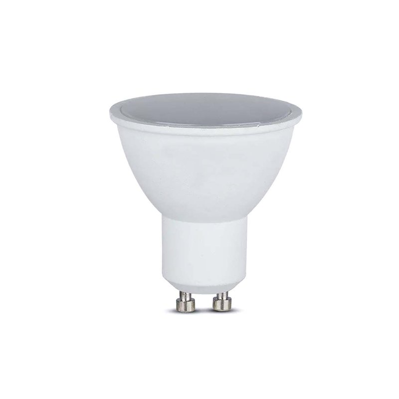 Lampada LED GU10 5W 400lm, 110°, 220V, Diffusore Opale, 3000K/4000K/6500K