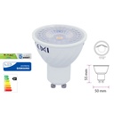 Lampada LED GU10 7W (eq. 60W) 110°, 220V, 3000K/4000K/6500K