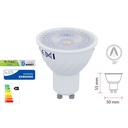 Lampada LED GU10 7W (eq. 60W) 38°, 220V, 3000K/4000K/6500K