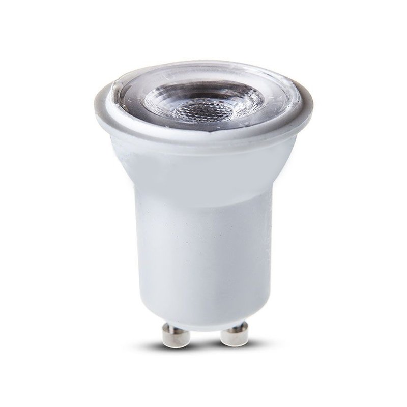 [GU1002C] Lampadina LED Mini GU10 35mm 2W, 38°, Satinata SMD, Disponibili 3000K, 4000K, 6500K (Bianco Caldo 3000K)