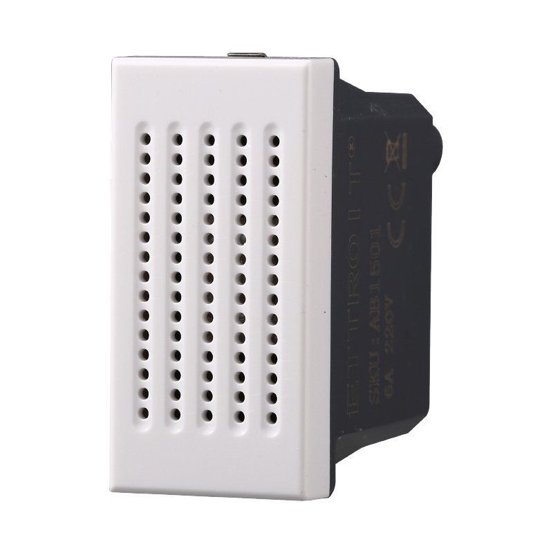 ETTROIT Ronzatore 220V 6A Colore Bianco Compatibile Con Bticino Axolute