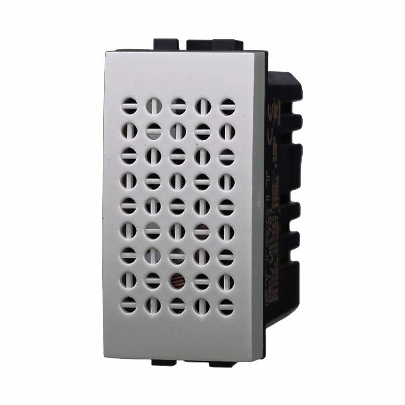 ETTROIT Sensore Acustico 220V Colore Grigio Compatibile Con Bticino Axolute