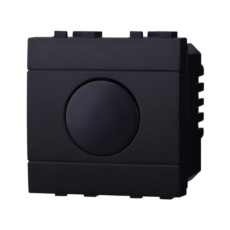 Interruttore Touch 2P 2M Timer Colore Nero Compatibile Con Bticino Living International