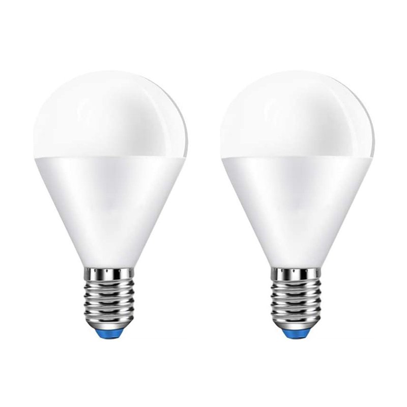 [LC14238C] 2 PZ Lampada A Led E14 P45 G45 8W 720 Lumen, Disponibili 3000K 4200K 6500K (Bianco Caldo 3000K)