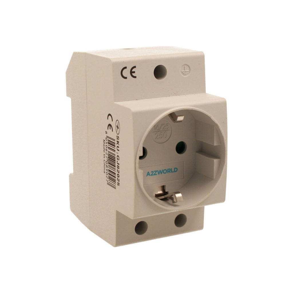 Presa Schuko Modulare Tipo F 2M 25A AC 250V IP20 IEC60884 SK-225-EU