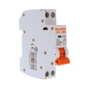 MeanWell MCB Interruttore Magnetotermico Automatico Curva B 1P+N 1M 6000A B10A AC 230V IP20 IEC60898-1 PN8H