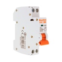MeanWell MCB Interruttore Magnetotermico Automatico Curva B 1P+N 1M 6000A B16A AC 230V IP20 IEC60898-1 PN8H