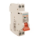 MCB Interruttore Magnetotermico Automatico Curva B 1P+N 1M 6000A B32A AC 230V IP20 PN8H