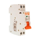 MeanWell MCB Interruttore Magnetotermico Automatico Curva C 1P+N 1M 6000A C10A AC 230V IP20 IEC60898-1 PN8H