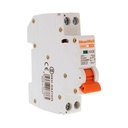 MeanWell MCB Interruttore Magnetotermico Automatico Curva C 1P+N 1M 6000A C25A AC 230V IP20 IEC60898-1 PN8H