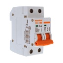 MeanWell MCB Interruttore Magnetotermico Automatico Curva C 2P 2M 6000A C10A AC 400V IP20 IEC60898-1 SB6L