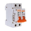 MeanWell MCB Interruttore Magnetotermico Automatico Curva C 2P 2M 6000A C16A AC 400V IP20 IEC60898-1 SB6L