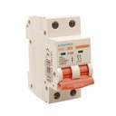 MCB Interruttore Magnetotermico Automatico Curva C 2P 2M 10000A C20A AC 400V IP20 PB8H