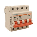 MCB Interruttore Magnetotermico Automatico Curva C 4P 4M 10000A C20A AC 400V IP20 IEC60898-1 PB8H