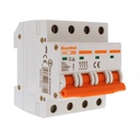 MeanWell MCB Interruttore Magnetotermico Automatico Curva C 4P 4M 6000A C32A AC 400V IP20 IEC60898-1 SB6L