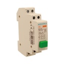 Pulsante Modulare Con Spia Luce Led Verde 1M 3NO+1NC 6A AC 230V IP20 IEC60947-5-1 PB