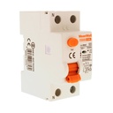 MeanWell RCCB Interruttore Differenziale Puro Tipo AC 1P+N 2M 6000A 30mA 25A AC 230V IP20 IEC61008-1 PR8NM