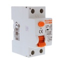 MeanWell RCCB Interruttore Differenziale Puro Tipo AC 1P+N 2M 6000A 30mA 63A AC 230V IP20 IEC61008-1 PR8NM