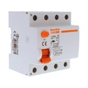 RCCB Interruttore Differenziale Puro Tipo AC 3P+N 4M 6000A 300mA 63A AC 400V IP20 IEC61008-1