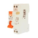 MeanWell RCBO Interruttore Magnetotermico Differenziale Tipo A Curva C 1P+N 1M 6000A 30mA C10A AC 230V IP20 IEC61009-1 PL8HT