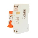 A2ZWORLD RCBO Interruttore Magnetotermico Differenziale Tipo A Curva C 1P+N 1M 6000A 30mA C16A AC 230V IP20 IEC61009-1 PL8HT GB57316