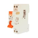 MeanWell RCBO Interruttore Magnetotermico Differenziale Tipo AC Curva C 1P+N 1M 6000A 30mA C20A AC 230V IP20 IEC61009-1 PL8HT