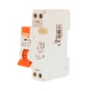 MeanWell RCBO Interruttore Magnetotermico Differenziale Tipo AC Curva C 1P+N 1M 6000A 30mA C32A AC 230V IP20 IEC61009-1 PL8HT
