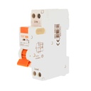 A2ZWORLD RCBO Interruttore Magnetotermico Differenziale Tipo AC Curva C 1P+N 1M 6000A 30mA C6A AC 230V IP20 IEC61009-1 PL8HT