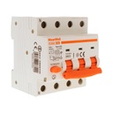 RCBO Interruttore Magnetotermico Differenziale Tipo A Curva C 3P+N 4M 6000A 30mA C40A AC 400V IP20 IEC61009-1