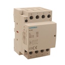 Teleruttore Contattore Modulare AC 4P 3M 2NO+2NC 63A AC 400V IP20 IEC61095 / IEC60947-4-1 HC-463 