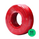 Cavo Solare Fotovoltaico 4 mmq Unipolare Colore Rosso per Collegamento Professionale Pannelli Solari Fotovoltaici (Bobina 50 Metri) SKU-11821