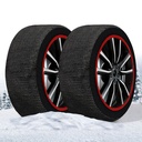 Calze da Neve Omologate Misura M per SUV Camper Auto 4x4 Veicoli Commerciali
