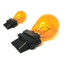 Coppia lampade alogene 3156 T25 PY27W 12V 27W arancioni W2.5x16d mono filamento