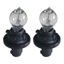 Coppia lampade alogene HPC16W 12V 16W trasparenti per luci posizione e segnalazione