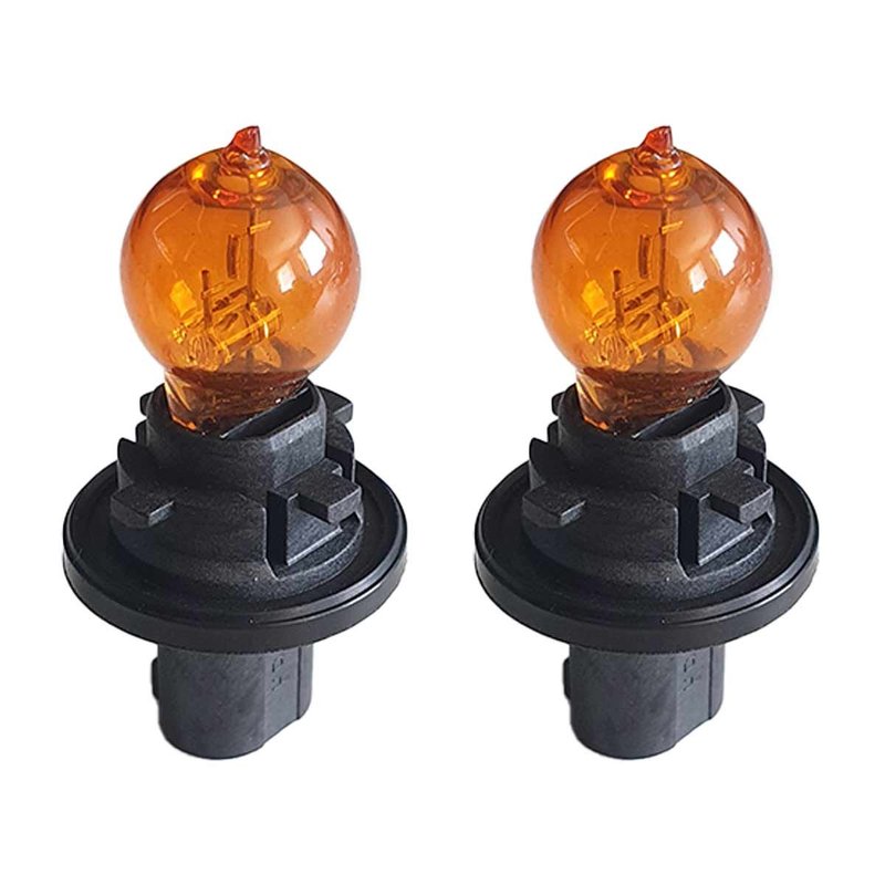 2 PZ Lampada Alogena, Lampadina HPC16WY 12V 16W Amber Marca CARALL