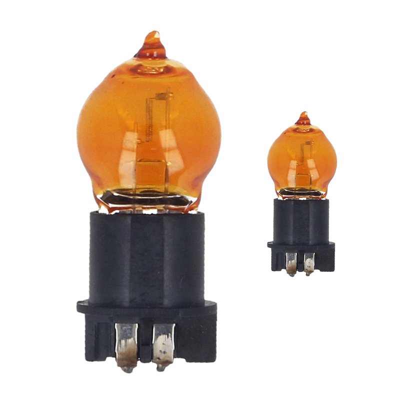 [LA1725D] 2 PZ Lampada Alogena PWY24W 12V 24W Amber WP3.3x14.5-4 Compatibile Philips