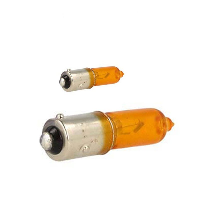 Blister 2 lampade alogene H21W 12V 21W BAW9s amber per frecce Citroën DS5