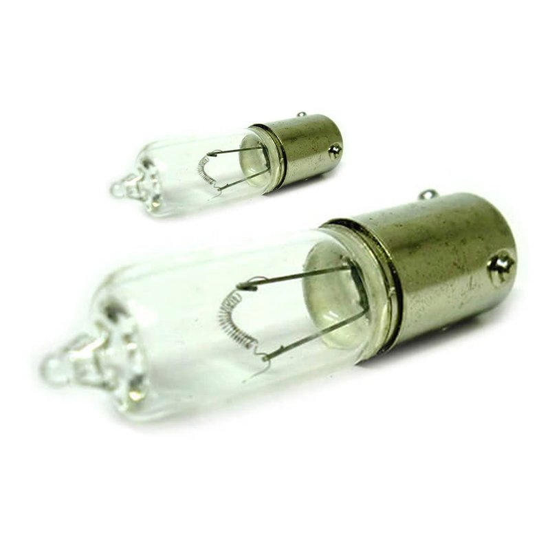 Blister 2 lampade alogene H21W 12V 21W BAY9s piedini sfalsati per frecce e retronebbia