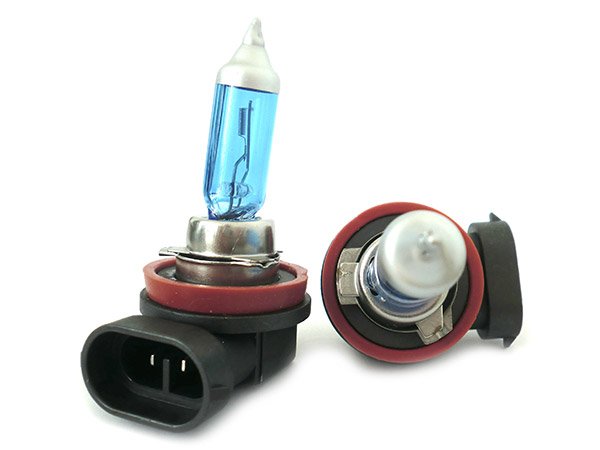 Coppia 2 Lampade H8 12V 35W PGJ19-1 Effetto Xenon Bianco Angel Eyes Compatibile BMW