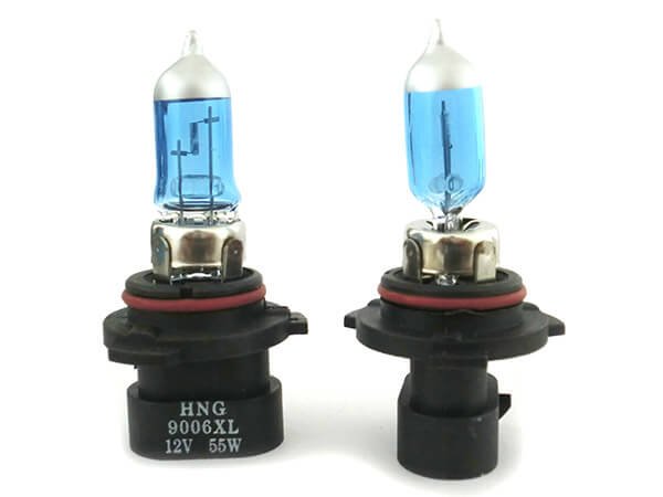 Coppia 2 Lampade HB4 9006 XS 12V 55W Effetto Xenon Bianco Attacco Dritto Fendinebbia Auto