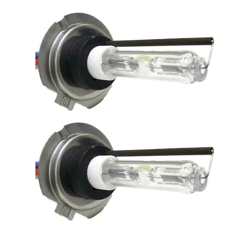 Coppia Lampade HID Xenon H7 6000K 35W Attacco in Ferro Fari Auto Bianchi