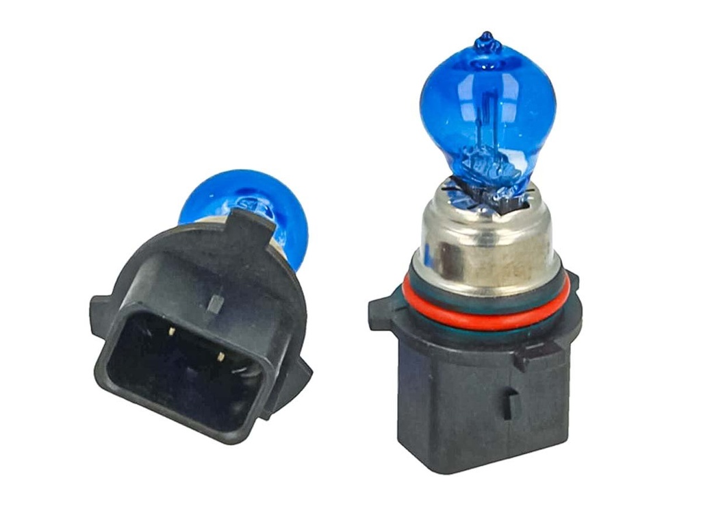 Coppia lampade alogene P13W 12V 13W Super White effetto Xenon compatibili Philips 12277C1