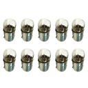 Set 10 lampade alogene T2W BA9S 12V 2W per cruscotto e strumentazione auto