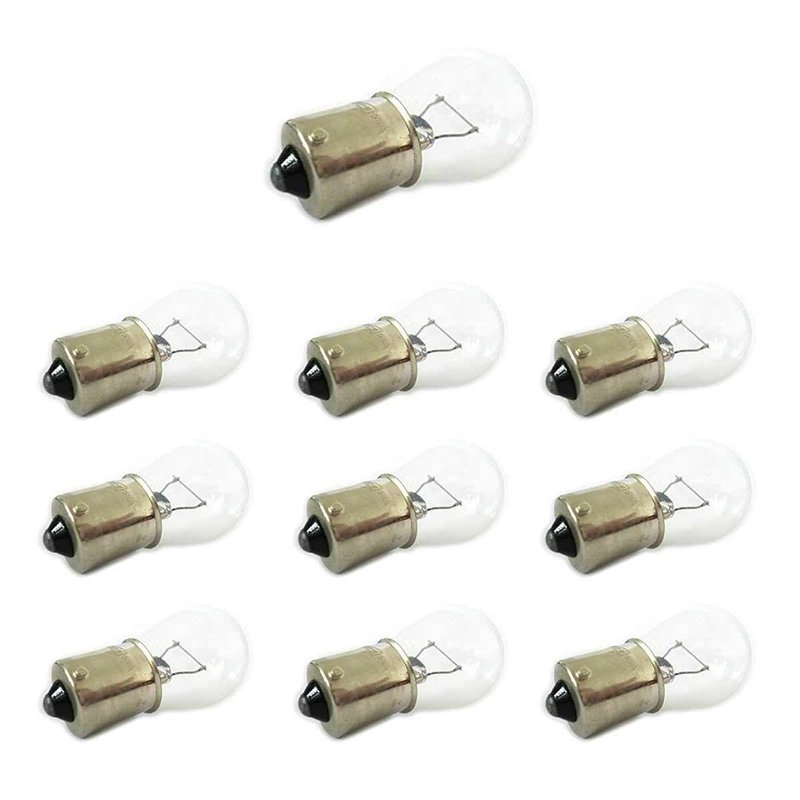 Set 10 lampade alogene P21W S25 24V 21W BA15S, stop e frecce camion