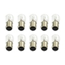 Set 10 lampade alogene S25 P21/4W 12V BAZ15D asimmetriche doppio filamento