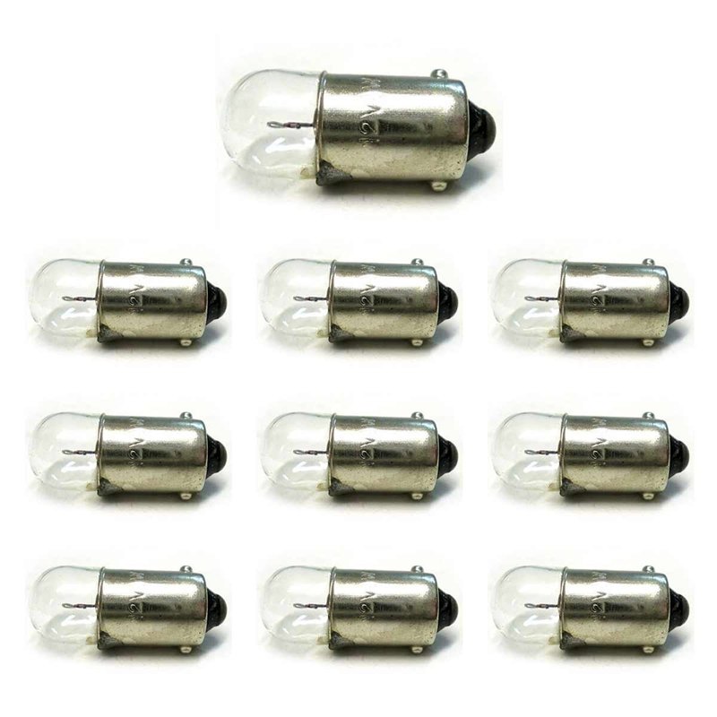 Set 10 lampade alogene T4W BA9S T8,5 24V 4W per posizione e interni camion