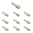 Set 10 lampade alogene T5 W1,2W 24V W2X4.6D per cruscotto veicoli industriali