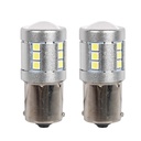2 Pezzi Lampada LED BAU15S PY21W 21 SMD 3030 12V 24V Canbus Bianco Freddo 3.5W