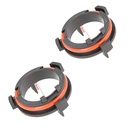 2 PZ Portalampada H7 LED Foro 28mm Compatibile con Opel Astra G Zafira CRV Mazda