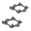 2 Pezzi Portalampada Kit Full Led H7 Foro 22mm Compatibile con Opel Toyota